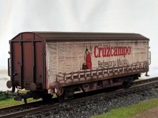 Vagón de mercancías Renfe h0