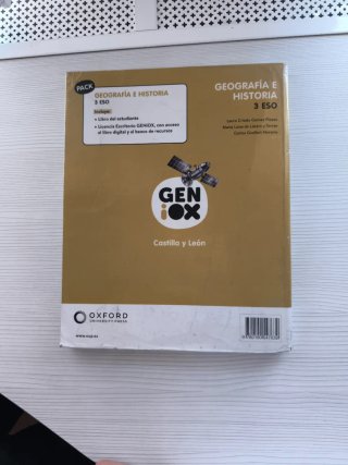 Libro geografía e historia 3⁰ eso y cuadernillo