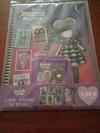 Álbum Cromos Santoro's Gorjuss + Sobres