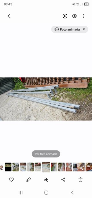 Cuadradillos galvanizados 15 unidades