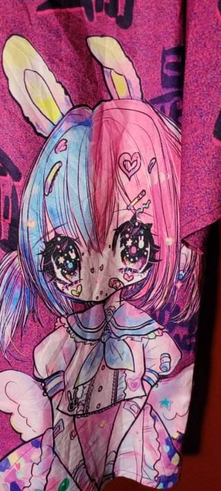 Camisa Estampada Anime Manga Corta