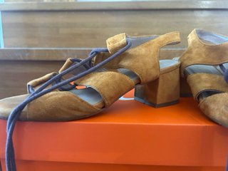 Sandalias Naranja/Amarillo Talla 37