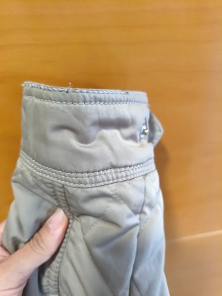 Chaqueta acolchada Zara Hombre Beige