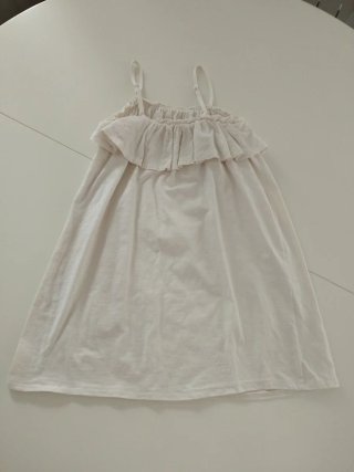Vestito bambina bianco Kiabi 8 anni