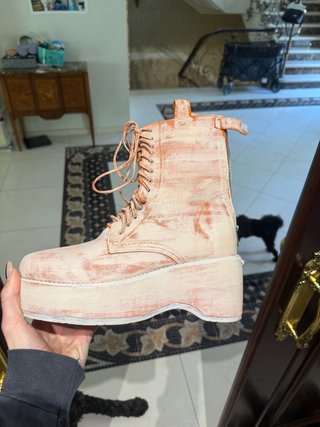 Botas TRUELOVE cuero natural personalizadas