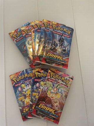 Sobres Pokémon Chispas Fulgurantes Español