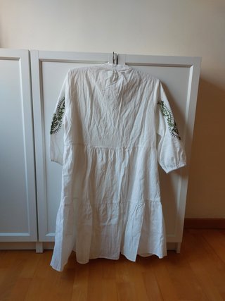 Vestido midi camisero blanco Lola Ruiz nuevo