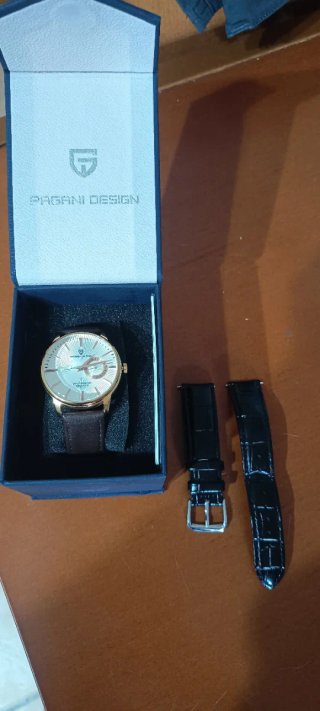 Reloj Pagani Design PD1654 Oro y Marrón