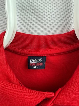 Polo Ralph Lauren Rojo Talla XXL