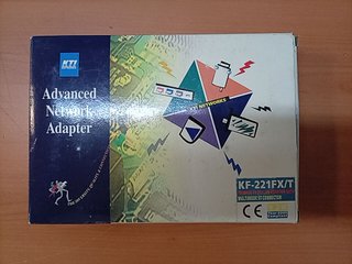 Adaptador de Red PCI KTI KF-221FX/T