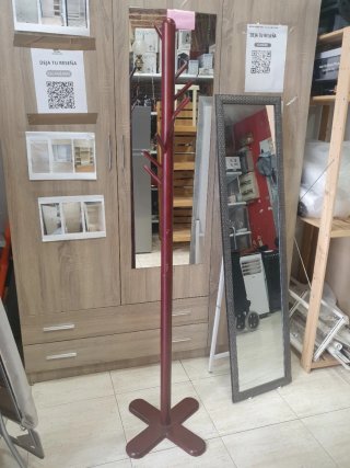 Perchero de pie madera