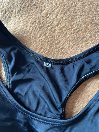 Traje de baño short negro