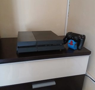Ps4 Fat Negra con Mando