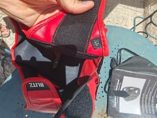 Casco Boxeo Blitz XL Rojo nuevo