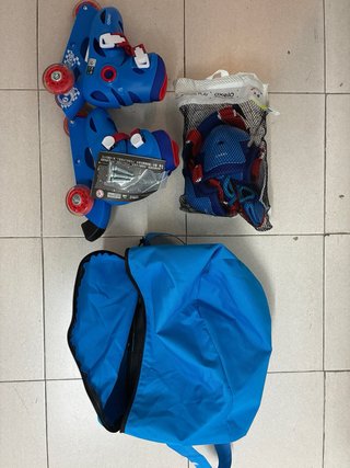 Patines Oxelo Niños Talla 26-28 + Protecciones