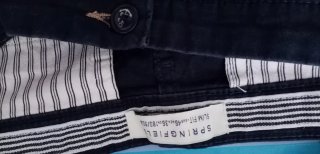 Pantalón corto hombre azul