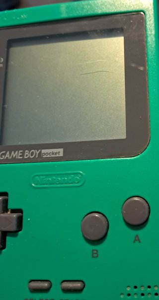 Game Boy Pocket Green JAP Boxato Matching Serial