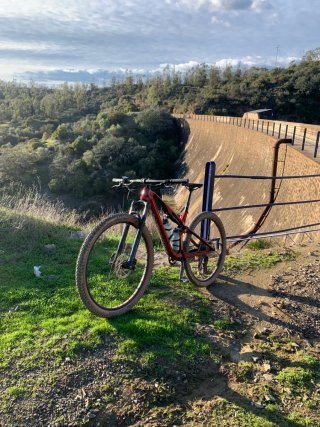Bicicleta de Montaña Roja