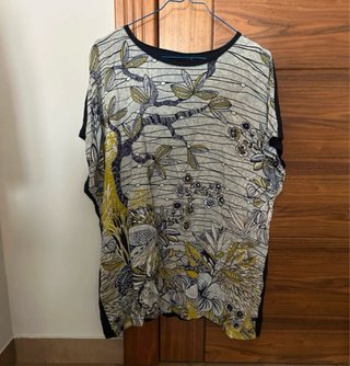Camiseta estampada manga corta