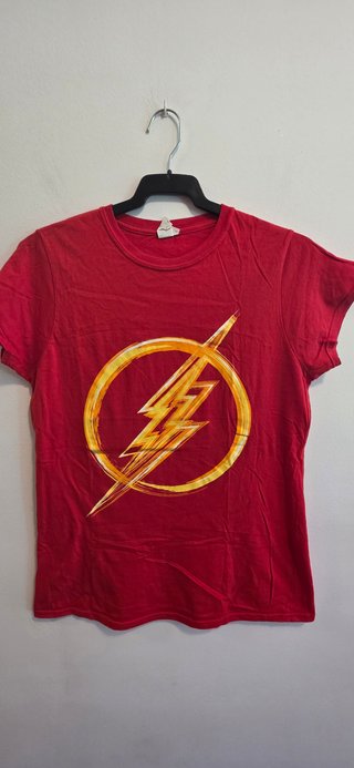 Camiseta The Flash DC Comics Roja Mujer