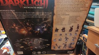 Juego Mesa Darklight Memento Mori Kickstarter