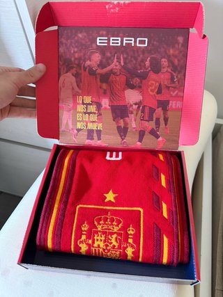 Bufanda Selección Española EBRO Mundial FIFA