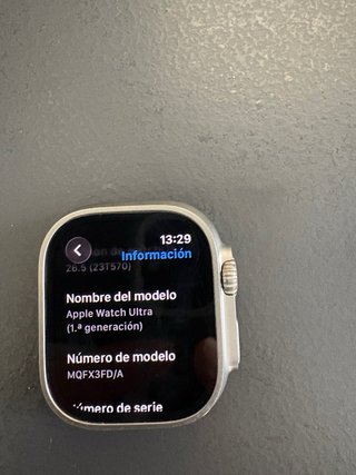 Apple Watch Ultra 49mm GPS + LTE Gris