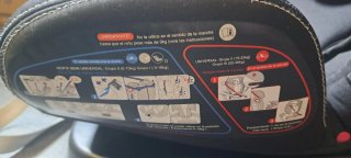 Silla de coche negra Ms Discover