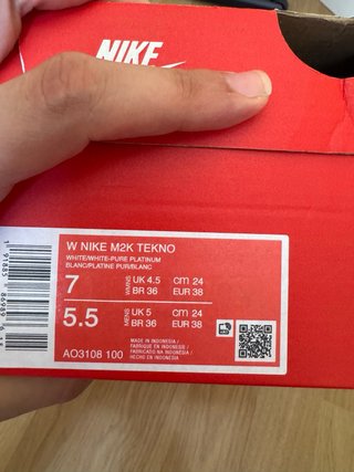 Zapatillas Nike M2K Tekno Blancas y Grises