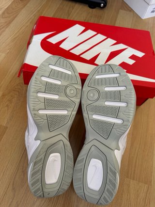 Zapatillas Nike M2K Tekno Blancas y Grises