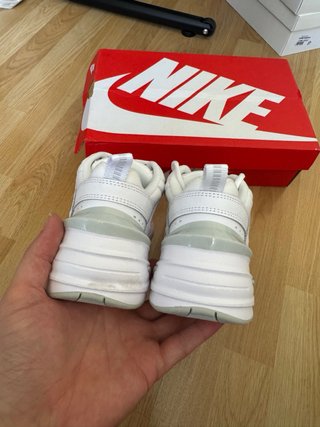 Zapatillas Nike M2K Tekno Blancas y Grises