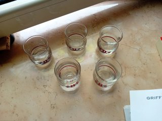 Bicchieri da liquore Maggi Dado 5pezzi
