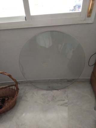 Cristal redondo 80 cm