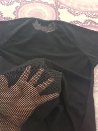 Camiseta deportiva marca  FILA negra