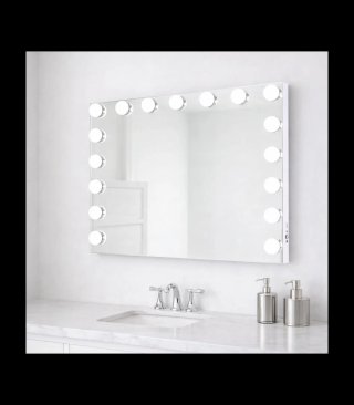 Espejo Maquillaje con 15 LED