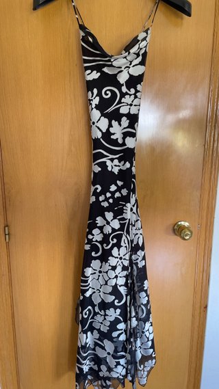 Vestido largo fiesta talla 40 (talla pequeño 36-38