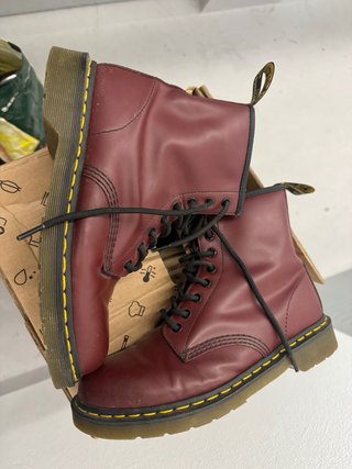 Botas Dr. Martens granates