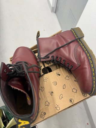 Botas Dr. Martens granates