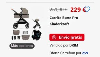 Carro de bebe+ MAS REGALOS