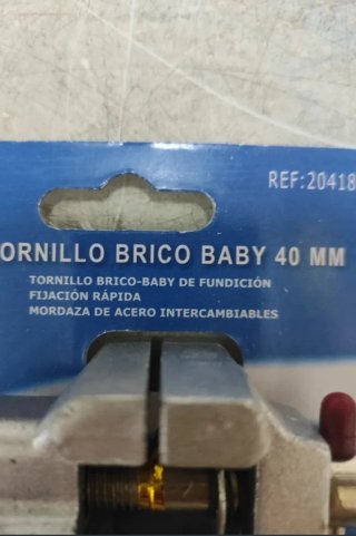 Tornillo de banco pequeño