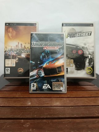 PSP Need for Speed Prostreet, Undercover, Rivals