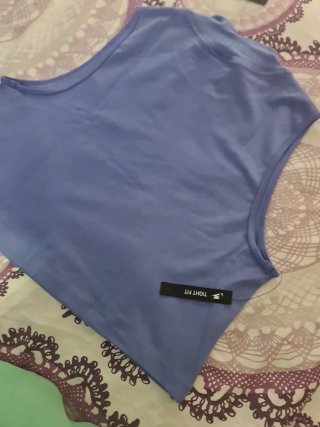 Camiseta Nike Air sin mangas morado