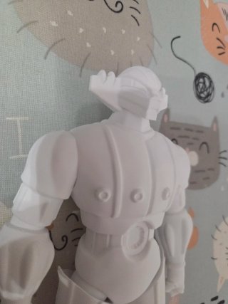 Jeeg Robot Action Figure Stampato in 3d