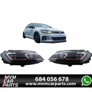 Pack Faros dinámicos + Parrilla tipo GTI para Volk