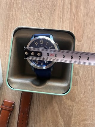 Reloj Fossil Grant Cronógrafo Azul Piel