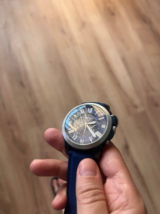 Reloj Fossil Grant Cronógrafo Azul Piel
