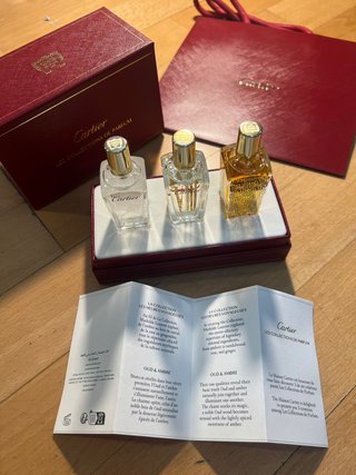 Cartier Set Perfume 15ml x 3
