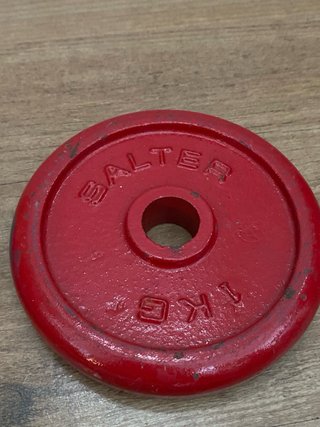 Discos de Pesas Salter 1kg (4 unidades)