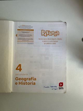 Geografía e Historia, 4 Secundaria, Comunidad d...