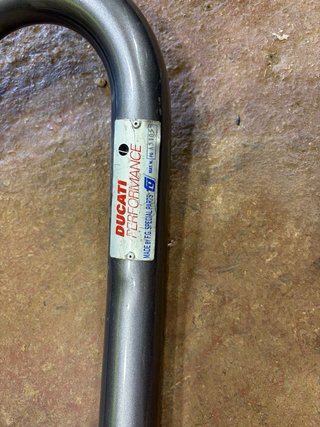 Caballete moto Ducati Performance original